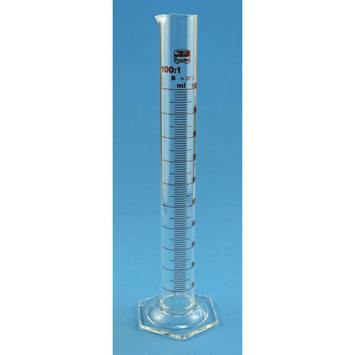Borosilikatglas-Messzylinder - 42180 series - Glaswarenfabrik Karl Hecht - Mess