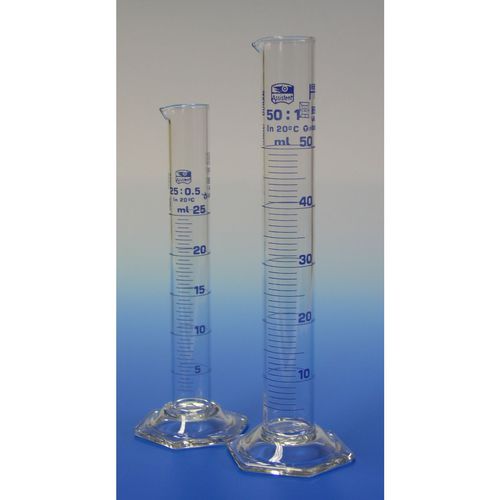 Borosilikatglas-Messzylinder - 42172 series - Glaswarenfabrik Karl Hecht - Mess