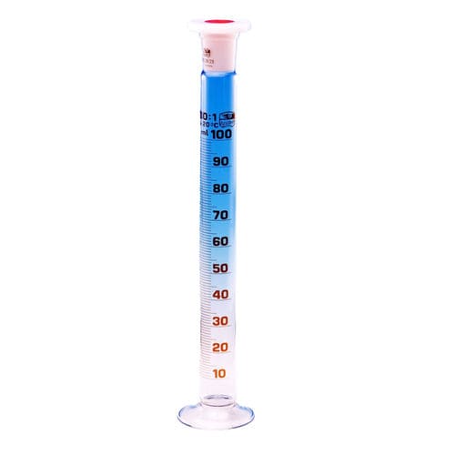 Glas-Messzylinder - 42211 series - Glaswarenfabrik Karl Hecht - Mess