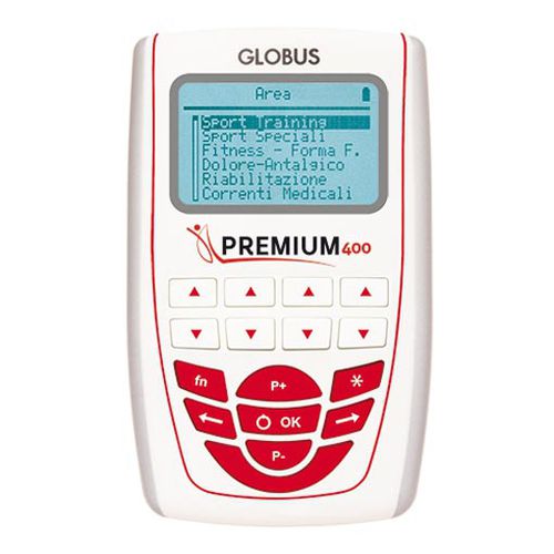 Elektrostimulator - Premium 400 - Globus - Handgerät / EMS / TENS