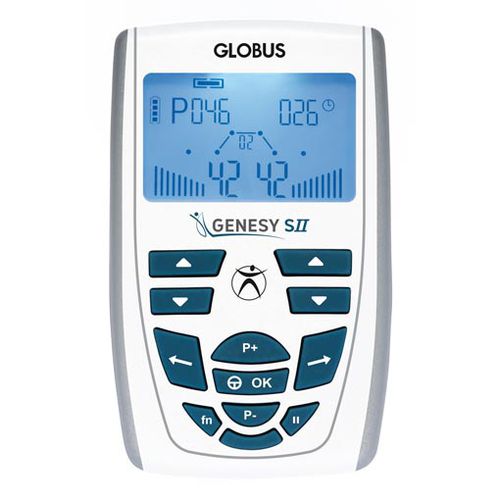 Elektrostimulator - Genesy S2 - Globus - Handgerät / TENS / 2 Kanäle