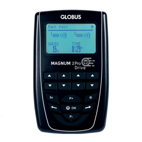 Magnettherapiegerät - MAGNUM 2 PRO DRIVE - Globus - Handgerät / 2 Kanäle