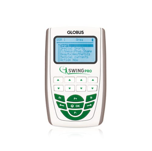 Elektrostimulator - Swing Pro - Globus - Handgerät / TENS / 4 Kanäle