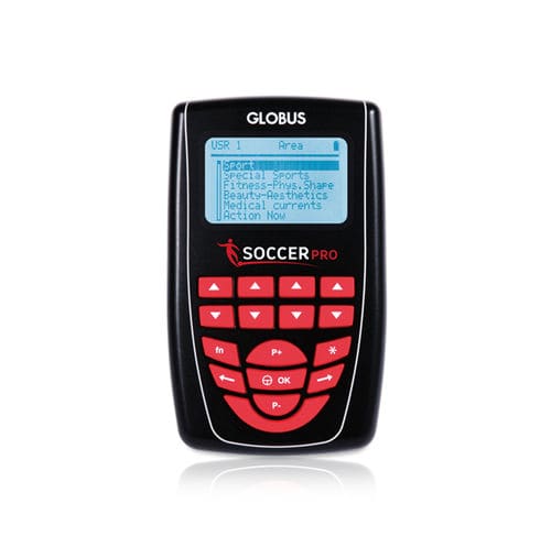 Elektrostimulator - Soccer Pro - Globus - Handgerät / TENS / 4 Kanäle