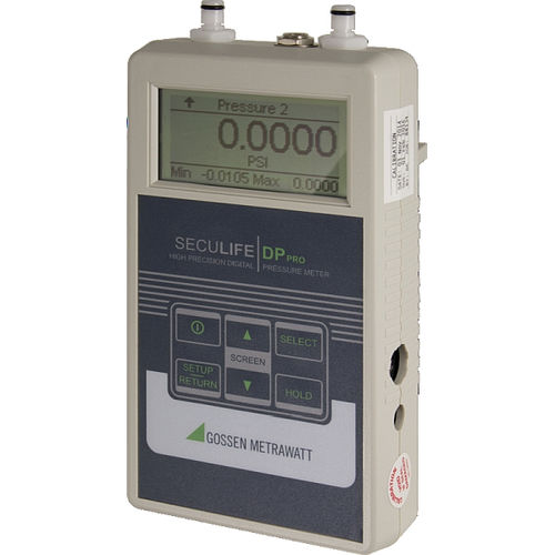 Tragbarer Tester - SECULIFE DP PRO - GOSSEN METRAWATT GmbH - Flüssigkeitsdruck / Gasdruck / Temperatur