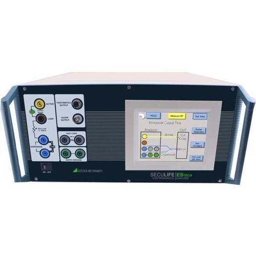 Analysegerät für Elektrochirurgiegeräte - SECULIFE ES TECH - GOSSEN METRAWATT GmbH - Kalibrierung / Tisch