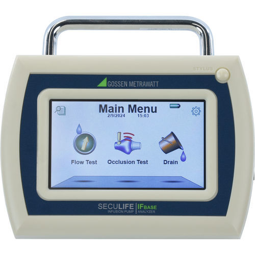 Infusionspumpen-Analysegerät - SECULIFE IF BASE - GOSSEN METRAWATT GmbH - Steuerung / Durchfluss / Auslauf