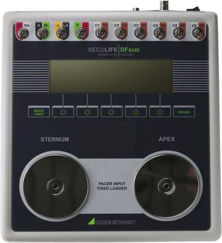 Ladungstester - SECULIFE DF BASE - GOSSEN METRAWATT GmbH - für externen Defibrillator