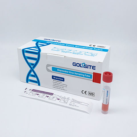 Labor-Entnahmeröhrchen - VTM - Goldsite Diagnostics Inc. - für PCR / zylinderförmig / Polypropylen