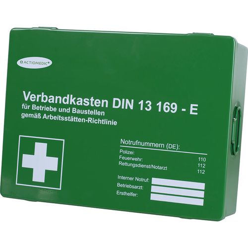 Erste-Hilfe-Notfallkoffer - 418.036.01400 - GRAMM medical  - mit Griff / Edelstahl