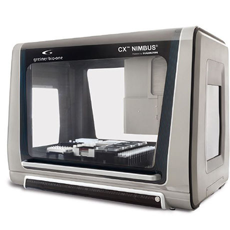 Automatisches Probenvorbereitungsgerät - CX™ NIMBUS®  - Greiner Bio-One  - Labor / per Pipettierung / Tisch