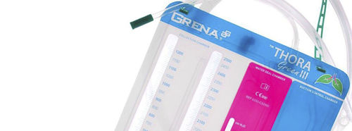 Pleurales Drainageset - Thora Green III™ - Grena - mit 3 Kammern / mit Skala