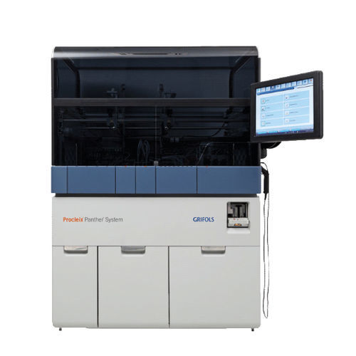 Molekularbiologie-Arbeitsstation - Procleix Panther - Grifols - automatisiert / bodenstehend / kompakt