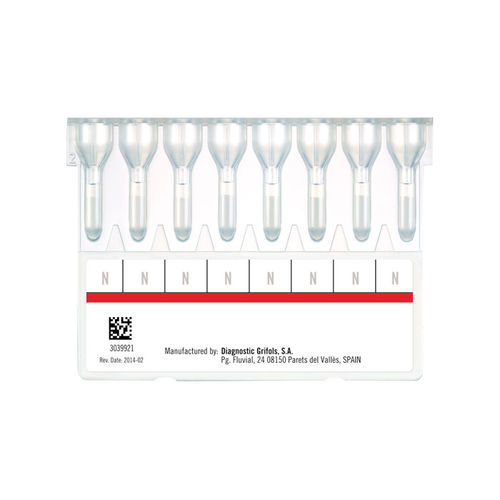 Testkit für Crossmatching - DG Gel - Grifols - Globulin / Blut