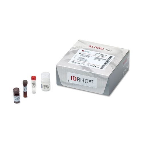 Reagenzkit / als Lösung - BLOODchip® ID RHD XT - Grifols - Labor / Blut-Phänotypisierung / für Antigen D
