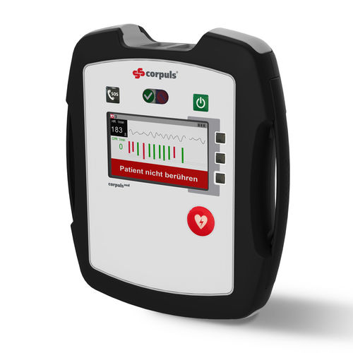 Halbautomatischer externer Defibrillator - AED - Corpuls - automatisch / Multiparameter-Monitor