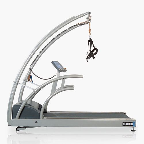 Laufband mit Geländer - pulsar® 3p - h/p/cosmos sports & medical - mit Gurtsystem
