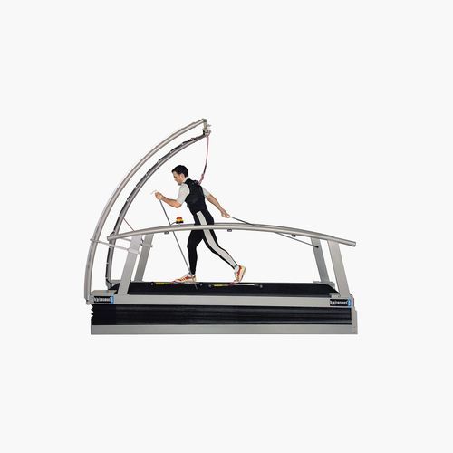 Laufband mit Geländer - saturn® 300/125 r - h/p/cosmos sports & medical - mit Gurtsystem