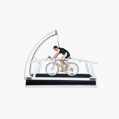 Laufband mit Geländer - saturn® 300/100 r - h/p/cosmos sports & medical - mit Gurtsystem