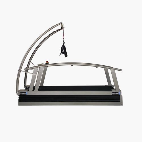 Laufband mit Geländer - saturn® 300/100 - h/p/cosmos sports & medical - mit Gurtsystem