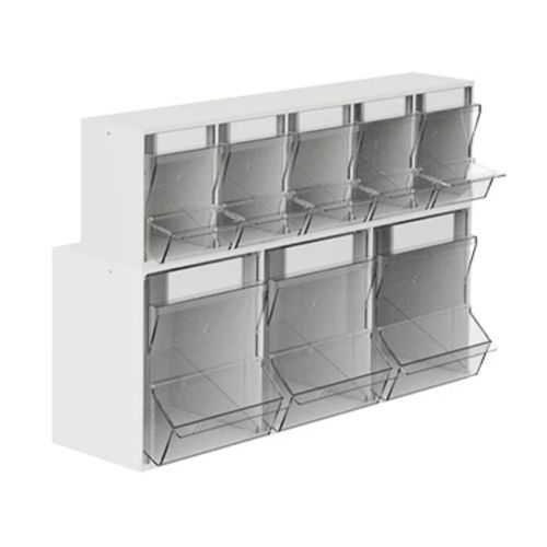 Wandmontierter Spender - PicBox + COMPACT - HAEBERLE - für Handschuhe / für Reinigungstücher / Baumwolle