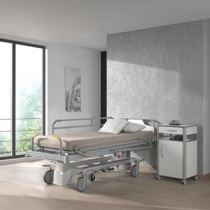 Krankenhausbett - ARON+ - Haelvoet - für Langzeitpflege / elektrisch / höhenverstellbar