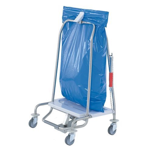 Medizinischer Wagen - MS73H - Hammerlit - für Transport / Abfall / Edelstahl