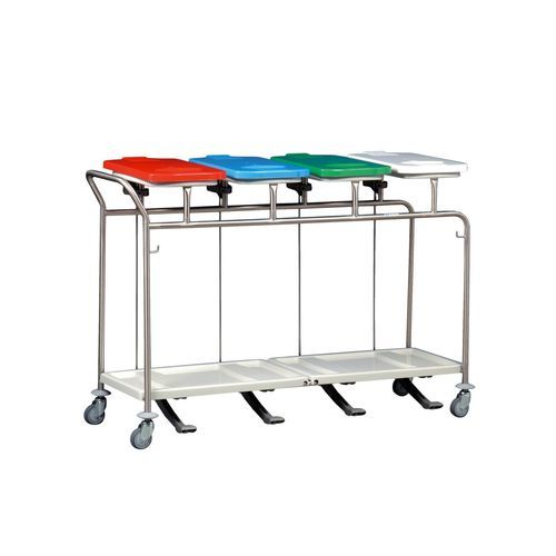 Medizinischer Wagen - MS495LTD - Hammerlit - für Transport / Abfall / Edelstahl
