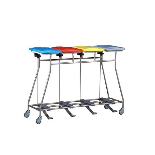 Industriebehälter - W465LTD - Hammerlit - Wagen / Edelstahl / Kunststoff