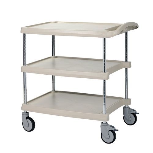 Servicewagen - MC20303 - Hammerlit - Polyethylen / mit 3 Regalbrettern / mit Regal