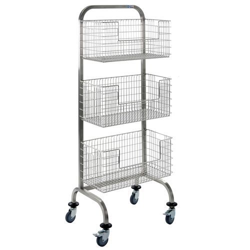 Medizinischer Wagen - HKW3 - Hammerlit - für Sterilisationskörbe / für Transport / Edelstahl
