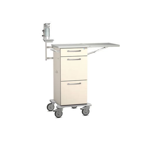 Medizinischer Wagen - Modell 7 - Hammerlit - Geräte / Pflege / 3 Schubladen