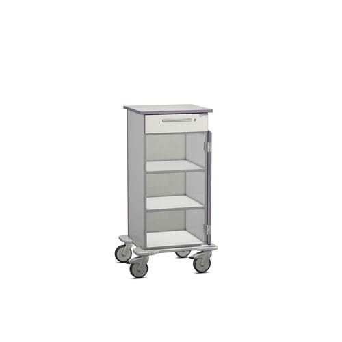 Medizinischer Wagen - K42 - Modell 9 - Hammerlit - Lager / mit Flügeltür / 1 Schublade