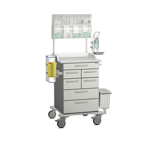 Medizinischer Wagen - Modell 19 - Hammerlit - Mehrzweck / für Verbrauchsmaterial / Abfalleimer