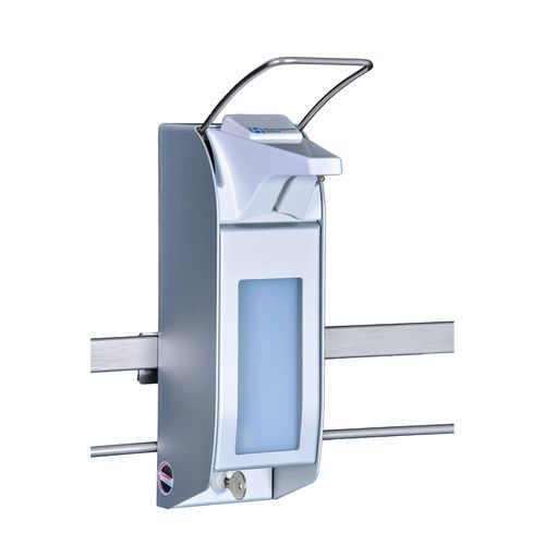 Wandmontierter Desinfektionsmittelspender - HM1PVB - Hammerlit - handbedient