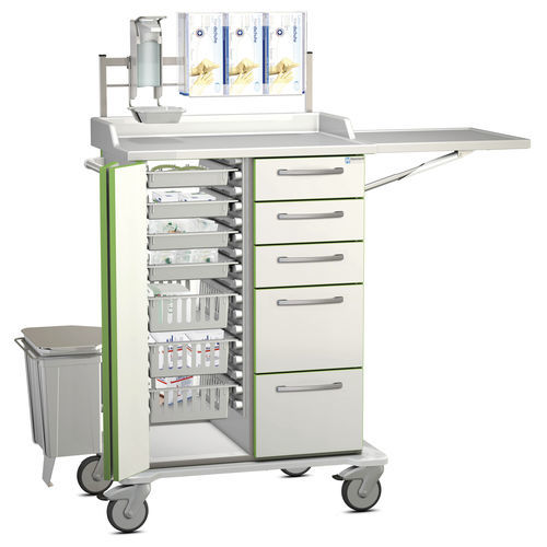 Pflegewagen - K42 - Modell 28 - Hammerlit - mit Schublade / 3 Schubladen / 2 Schubladen