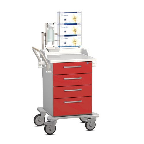 Medizinischer Wagen - K42 - Modell 6 - Hammerlit - für Kliniken / Labor / für Proben