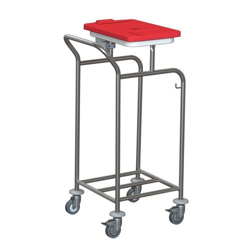 Sackhalterwagen für dreckige Wäsche - W195 - Hammerlit - Wäscherei / mit Fußbedienung / 1 Sack