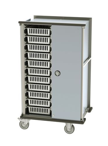 Medizinischer Wagen - RGAE322MTRS - Hammerlit - für Verbrauchsmaterial / Medikamente / für Transport
