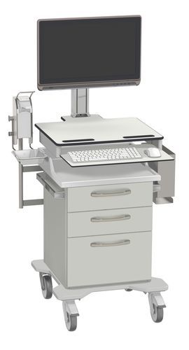 Medizinischer Wagen - P1080A2P0192C00 - Hammerlit - für Kliniken / Pflege / Edelstahl