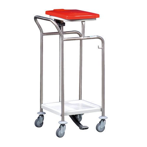 Transportwagen - MS195LT - Hammerlit - Abfall / Edelstahl / mobil