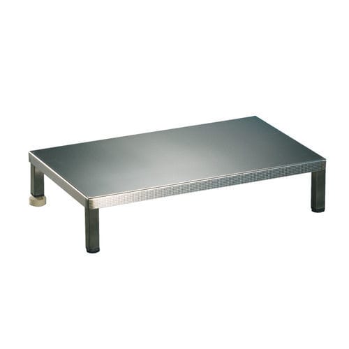 Stufentritt mit 1 Stufe - OPAT603513A - Hammerlit - chirurgisch / rutschfest / Edelstahl