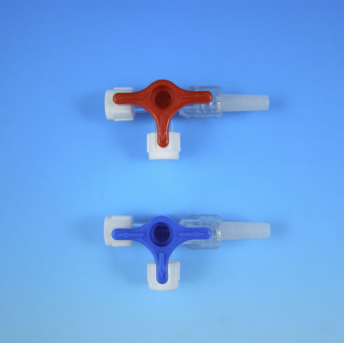 Infusionsverbinder mit Absperrhahn - 7111 series - Hangzhou Jinlin Medical Appliances   - T-förmiges / LUER®-Lock