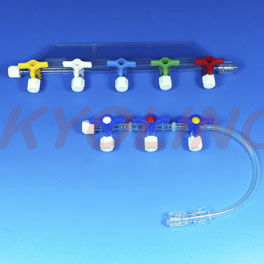 3-Wege-Infusionsverteiler - 7 series - Hangzhou Jinlin Medical Appliances   - 5-Wege / für die Intensivpflege