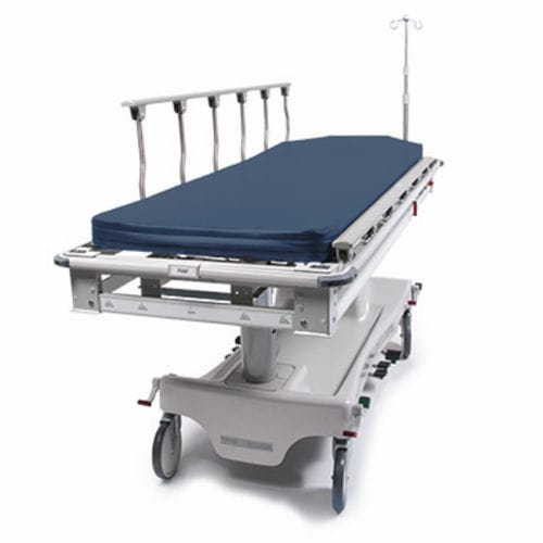Transport-Fahrtrage - Fluoro-Track™ - Hausted Patient Handling Systems - hydropneumatisch / höhenverstellbar / 2 Ebenen