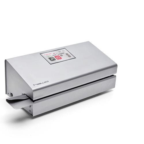 Medizinische Heißsiegelmaschine - hm 4000 DC-VI - hawo   - für die Pharmaindustrie / Tisch / drehbar