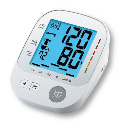 Automatischer Blutdruckmonitor - HL585A2-LT - HEALTH & LIFE   - kabellos / mit Akku / mit Erwachsenenmanschette