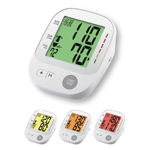 Automatischer Blutdruckmonitor - HL858A2-LT - HEALTH & LIFE   - mit Akku / mit Erwachsenenmanschette