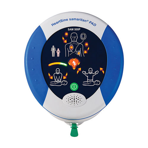 Automatischer externer Defibrillator - SAMARITAN® PAD 500P - HeartSine Technologies   - für öffentliche Bereiche