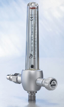 Schwebekörper-Durchflussmesser - 660-0100 - Heyer Aerotech   - Sauerstoff / Luft / für Krankenhaus